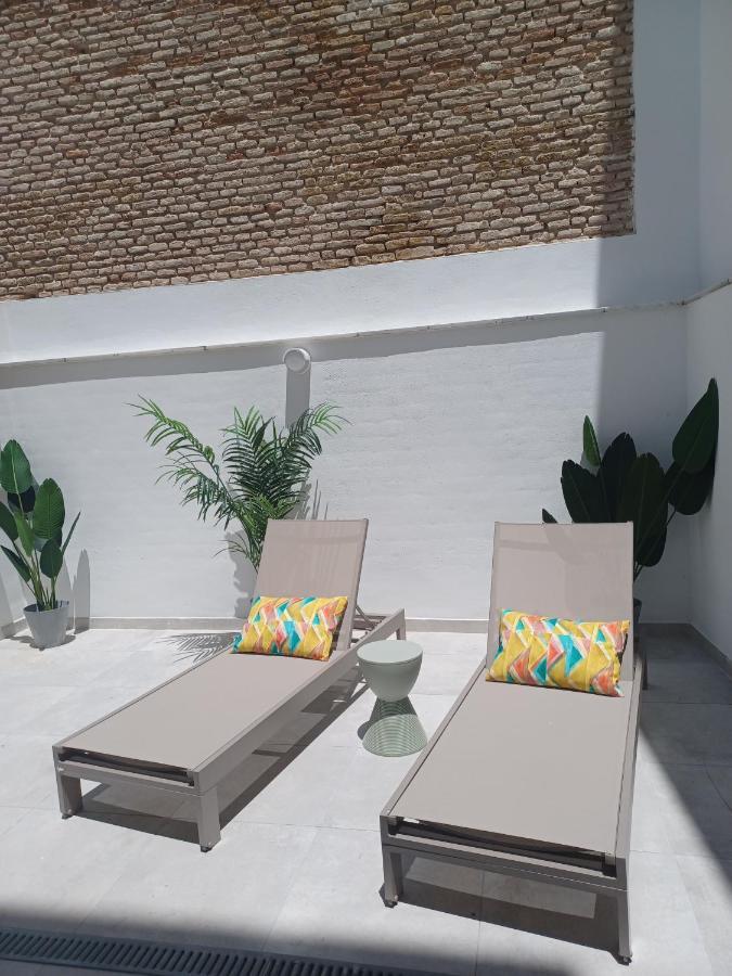 Appartement Pop Art Historia De Conde Negro Con Patio Privado à Séville Extérieur photo